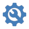 gear service ticket icon